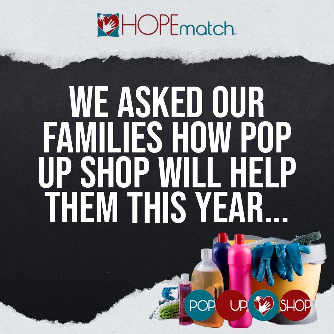 Pop-Up Shop event — personalized laundry baskets for families